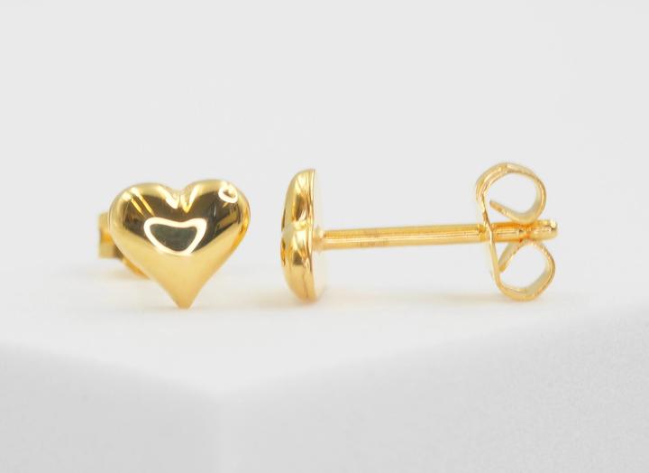 Actual product image Muau Stud earrings (Yellow gold)
