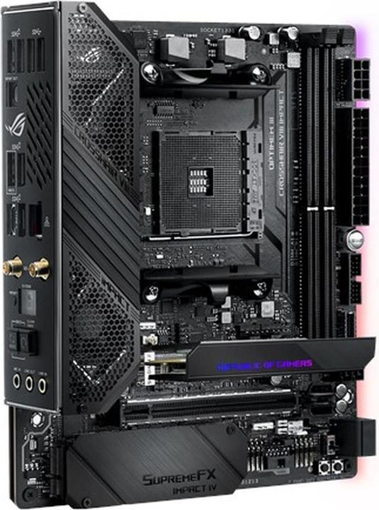 Produktbild ASUS ROG Crosshair VIII Impact (AM4, AMD X570, Mini-DTX)