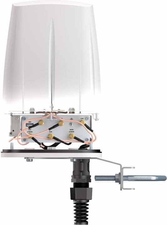 Actual product image Teltonika LTE Antenna QuSpot AX11S Outdoor Housing for RUTX11 (2G)