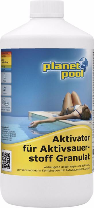 Planet Pool Attivatore per granuli di ossigeno attivo (1000 ml)