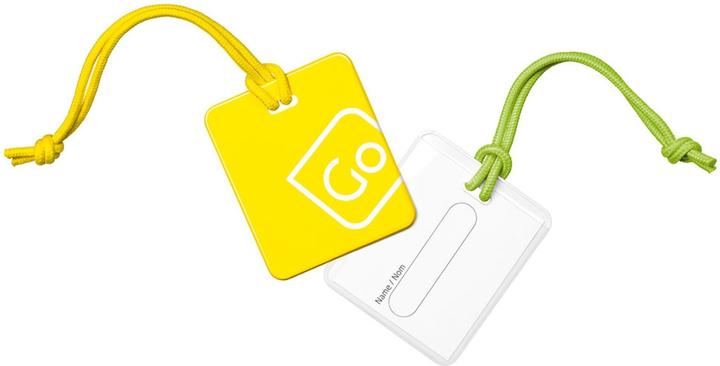 Produktbild Go Travel Adressanhängerset 2tlg. (Schlösser & Anhänger)