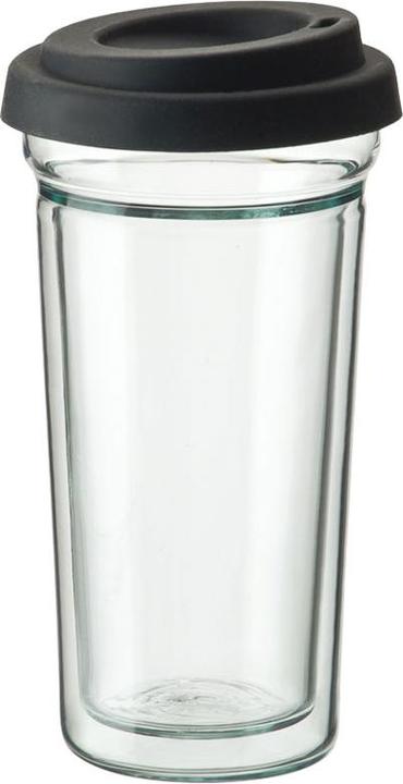 Image du produit Kelomat Gobelet 0,4L "Coffee to Go" double paroi avec couvercle en silicone (400 ml)