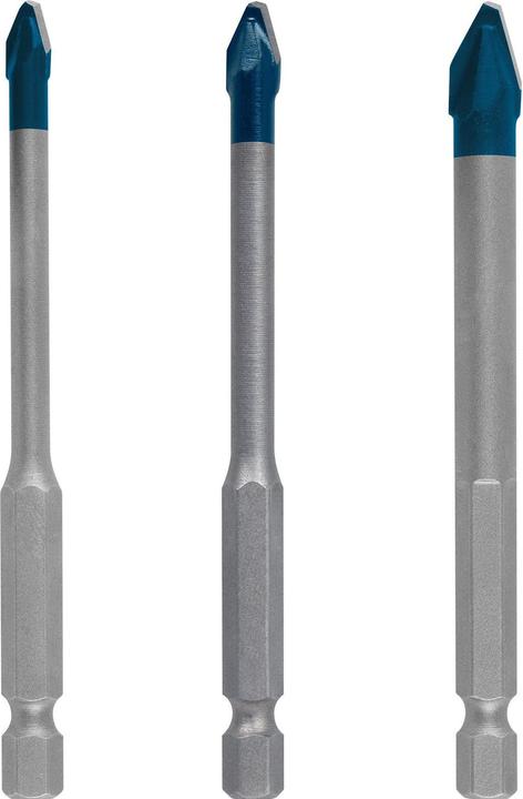 Produktbild Bosch Professional Zubehör EXPERT HardCeramic HEX-9 Bohrer-Set, 5/6/8 mm, 3-tlg. (6 mm, 5 mm, 8 mm)