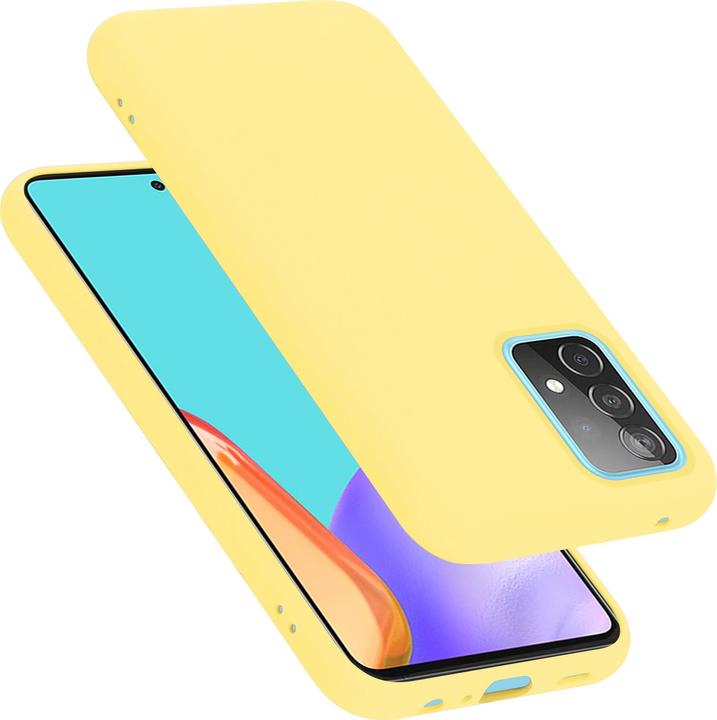 Immagine prodotto Cadorabo Copertura della cassa del silicone liquido TPU (Samsung Galaxy A52)