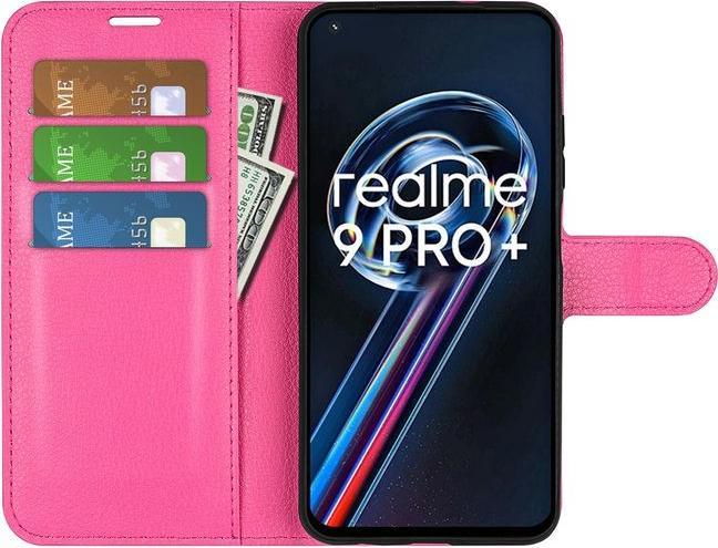 Image du produit MU Classic Série de couvertures de livres en cuir litchi (Realme 9 Pro+)