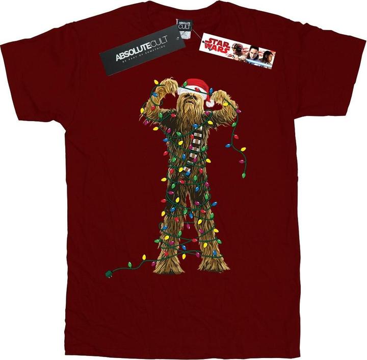 Produktbild Star Wars Chewbacca Christmas Lights TShirt Jungen (140, 146)