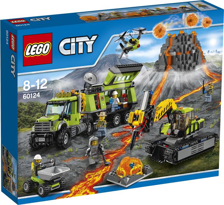 Immagine prodotto LEGO Stazione di ricerca sul vulcano della città (60124, LEGO City)
