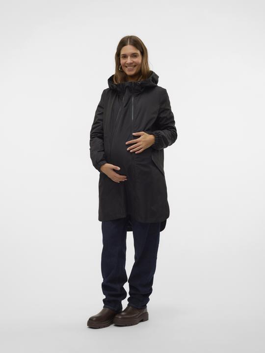 Actual product image Mamalicious Stand-up collar Elasticated cuffs Coat jacket (L)