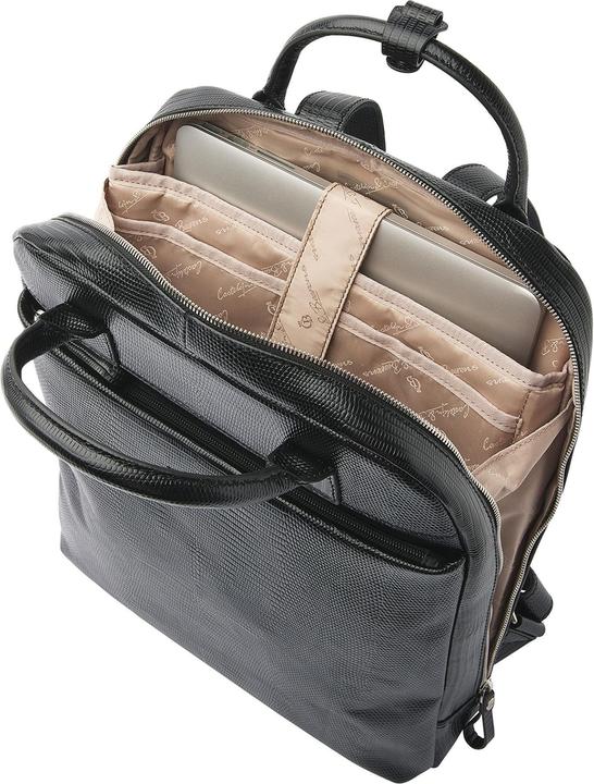 Image du produit Castelijn & Beerens Hanne Sac à dos en cuir avec protection RFID 40 cm Compartiment pour ordinateur portable (13 l)