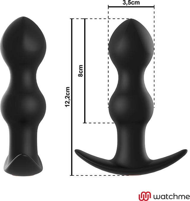 Actual product image Anbiguo Ambiguo Watchme Remote Control Plug Tiberio Anal Vibrator