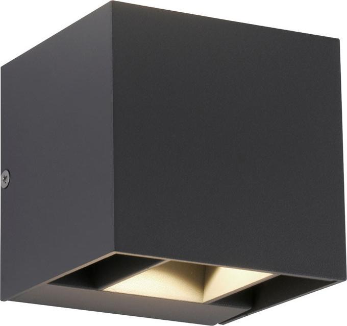 Selltec Aussen-Wandleuchte LED CUBE (700 lm, E27, IP54)