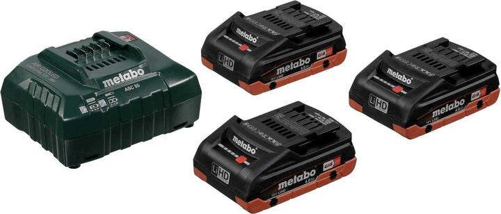 Image du produit Metabo Ensemble de base 3 X LIHD 4.0 AH (18 V)