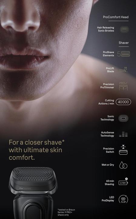 Actual product image Braun Series 9 Pro+