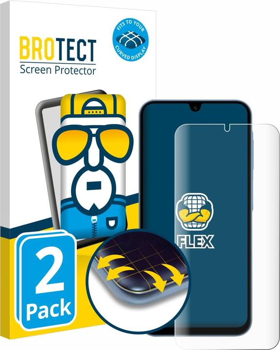 Actual product image BROTECT Full cover screen protector (2 Piece, Samsung Galaxy A15)