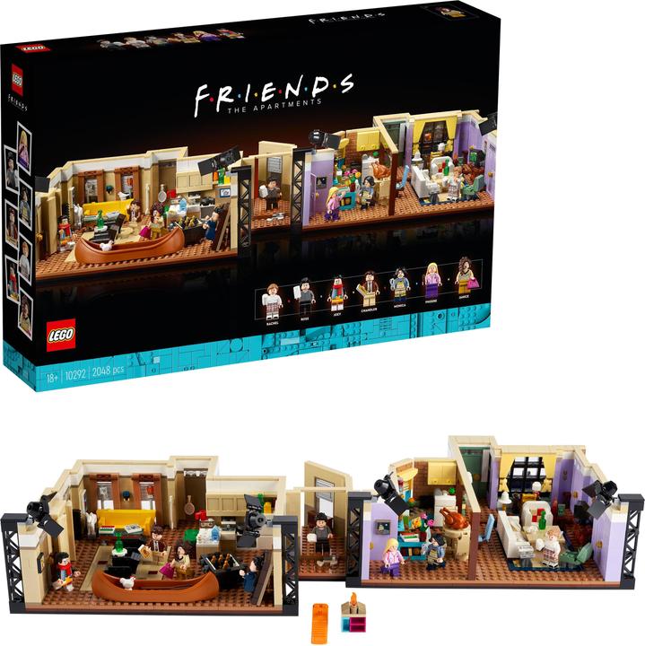 Immagine prodotto LEGO Amici Appartamenti (10292, LEGO Friends, Set LEGO rari)