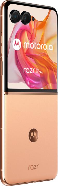 Immagine prodotto Motorola Razr 50 Ultra (512 GB, Peach Fuzz, 6.90", SIM + eSIM, 50 Mpx, 5G)