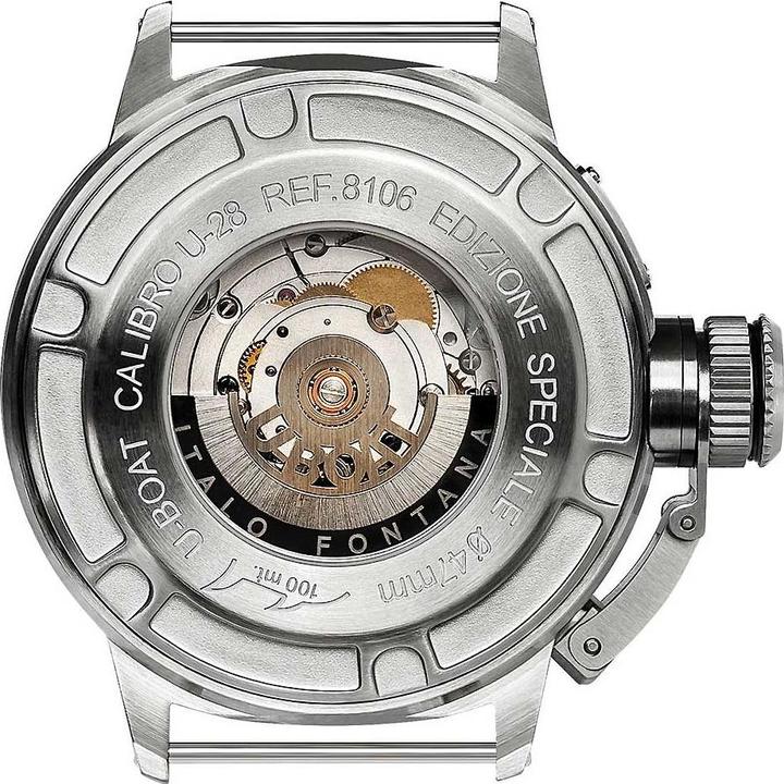 Immagine prodotto U-Boat 8105 Classico U-47 automatico nero 47mm 100M (Orologio sub, 47 mm)