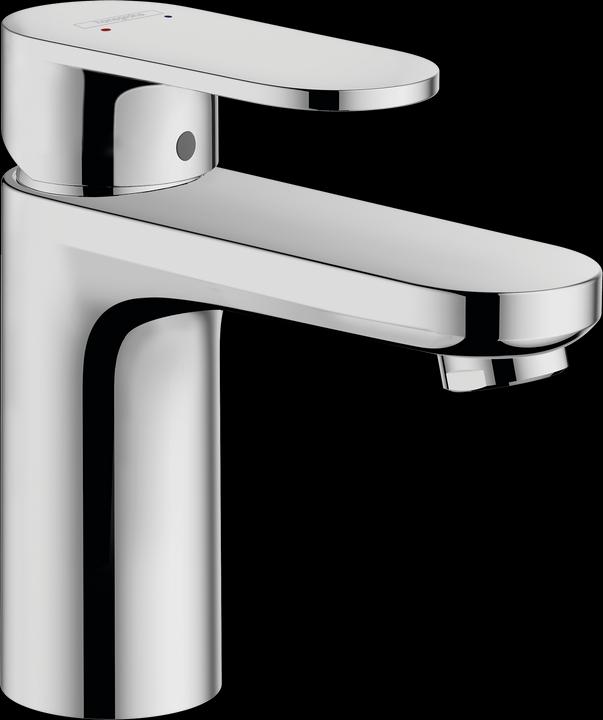 Actual product image hansgrohe Vernis Blend Einhebel-Waschtischarmatur 100 mit Zugstangen-Ablaufgarnitur