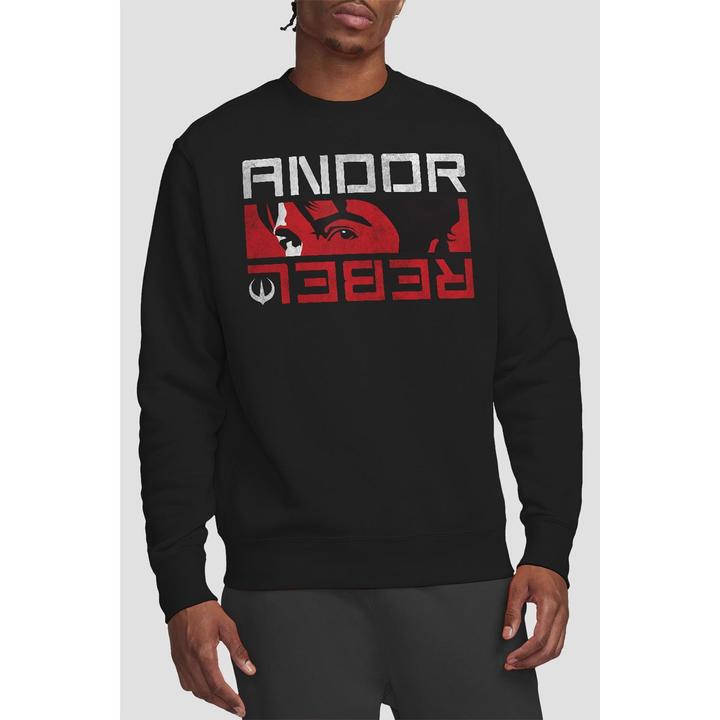 Actual product image Star Wars Unisex Adult Andor Rebel Spy Sweatshirt (L)