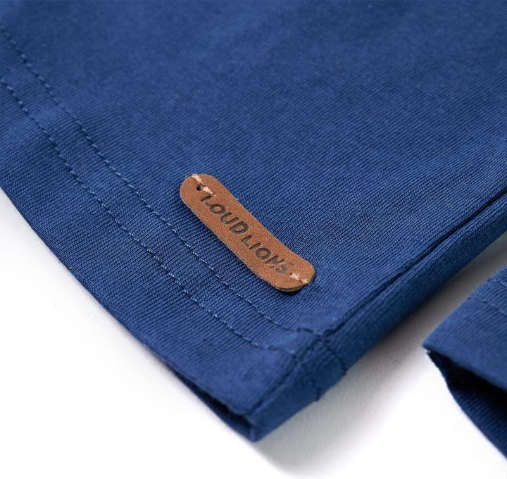 Produktbild VidaXL Kinder-Langarmshirt Jeansblau 92,Material: 100 (92)