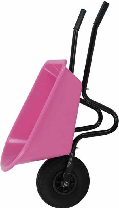 Productafbeelding FORT Kinderkruiwagen 20 l roze gemonteerd met PU wiel