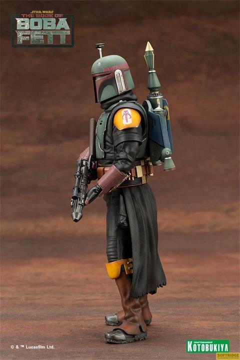 Actual product image Kotobukiya Star Wars: The Book of Boba Fett ARTFX+ Statue 1/10 Boba Fett 18 cm