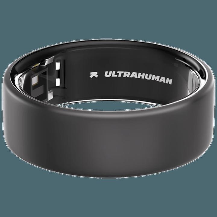 Actual product image Ultrahuman Ring Air- Size-08- Matt Grey (8, Grey Mat)