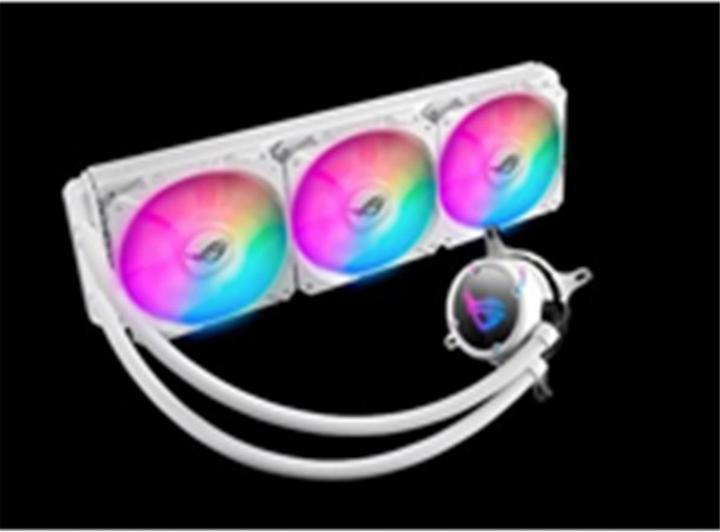 Actual product image ASUS ROG Strix LC 360 RGB White Edition Complete water cooling