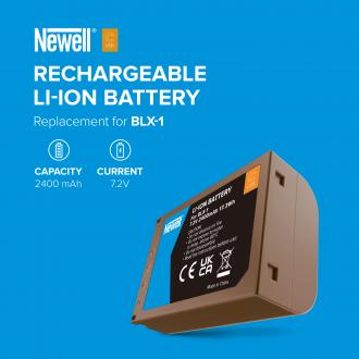Immagine prodotto Newell Batteria sostitutiva BLX-1 USB-C per Olympus