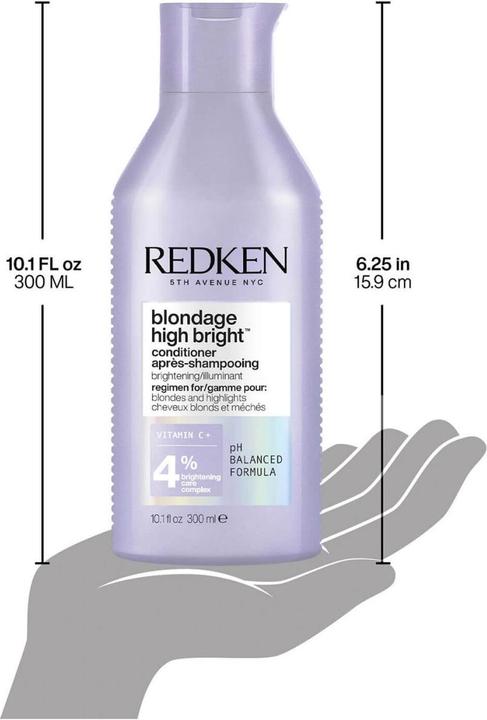 Image du produit Redken Blondage High Bright - Conditionneur (300 ml)