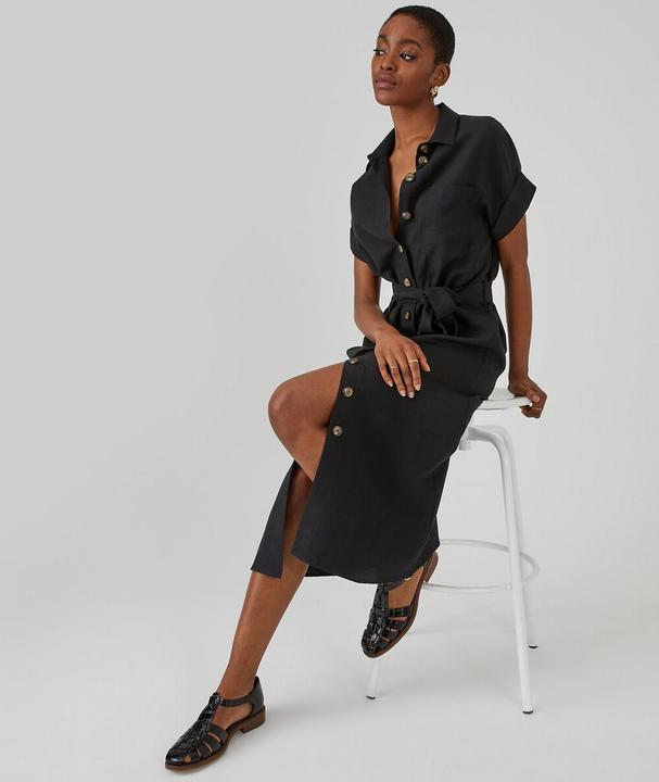 Actual product image La Redoute Collections Signature shirt dress (34)