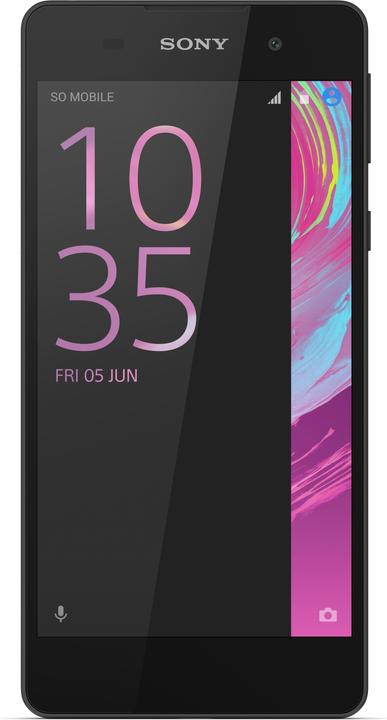 Sony Xperia E5 (16 GB, Black, 5", Single SIM, 13 Mpx, 4G)