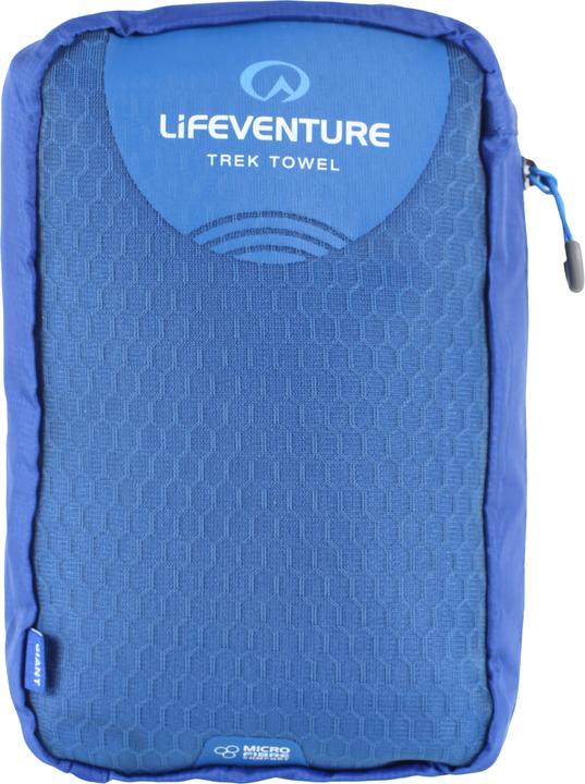 Actual product image Lifeventure MicroFibre Trek Towel, Blue, Giant