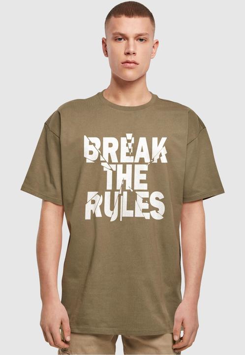 Produktbild Merchcode Break The Rules 2 Heavy Oversize Tee - 118127 (M)