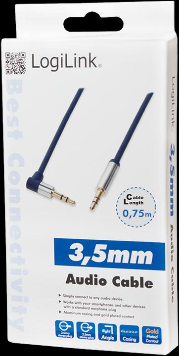 Actual product image LogiLink CA Connection cable (0.75 m, 3.5mm jack (AUX))