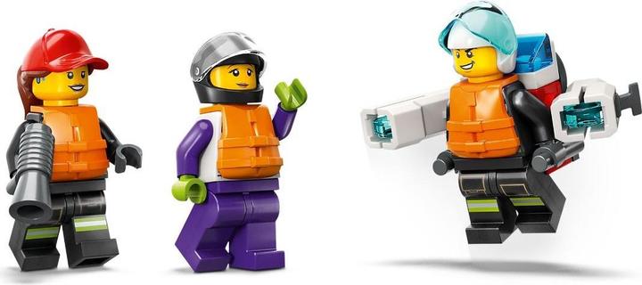 Immagine prodotto LEGO 60373 Barca a fuoco (60373, LEGO City)