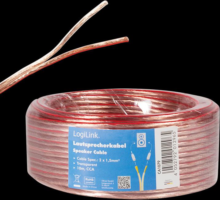Image du produit LogiLink CA Câble de haut-parleur (10 m, 1.50 mm²² mm)