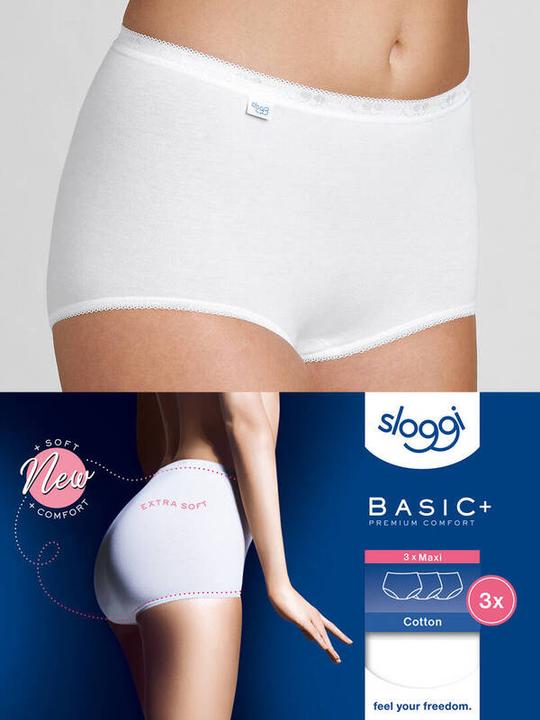Produktbild Sloggi Basic+ Maxi Slip (8XL, 3er Pack)