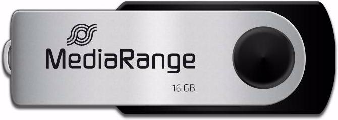 Actual product image MediaRange Memory stick MR910 (16 GB, USB-A, USB 2.0)