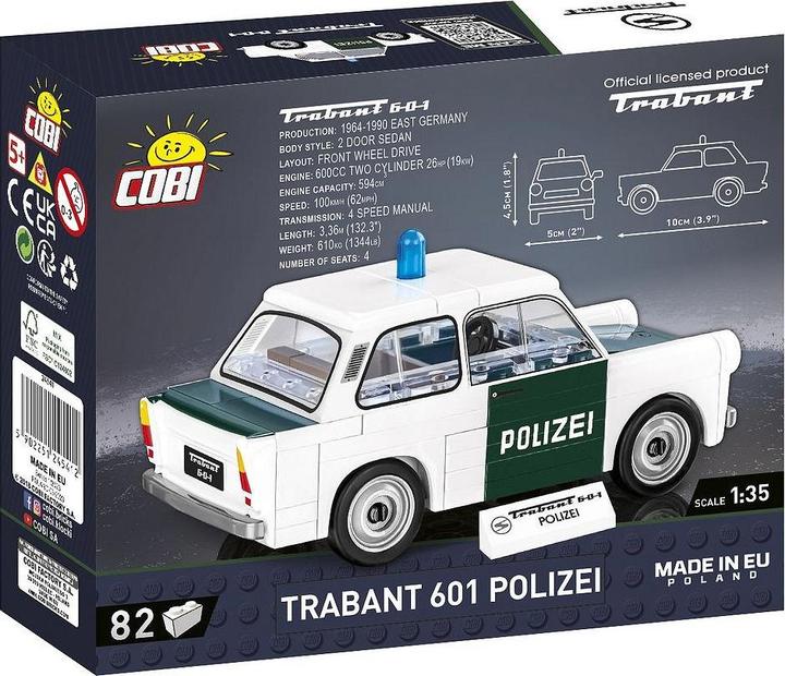 Produktbild Cobi Trabant 601 Polizei