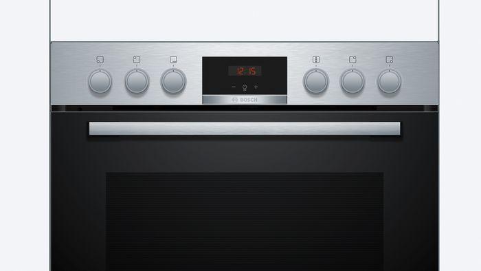 Produktbild Bosch Hausgeräte Einbau-Herd-Set, HEA513BR3 + NKN645GA2E, Einbau-Herd, Elektro-Kochfeld, HND411LR63