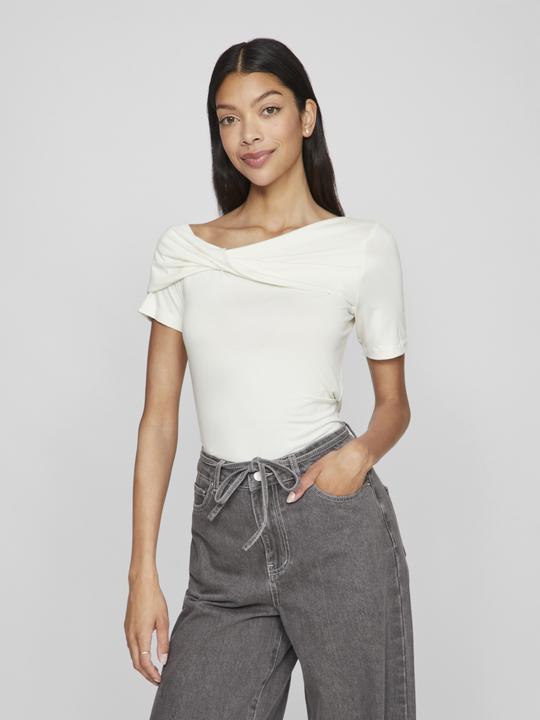 Actual product image Vila Twisted short sleeve top (M)