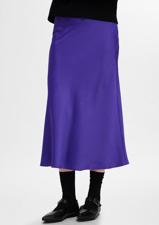 Actual product image Selected Femme Satin Midi Skirt (36)