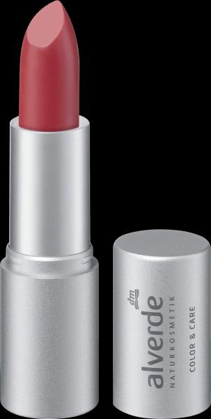 dm alverde Lippenstift Color & Care Cherry 08 (Cherry)
