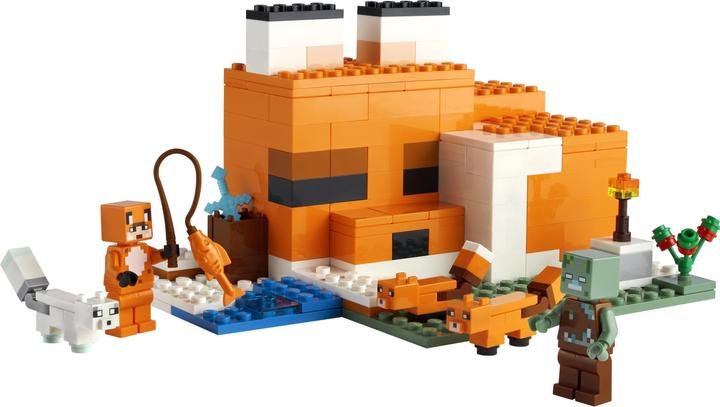 Produktbild LEGO Die Fuchs-Lodge (21178, LEGO Minecraft)