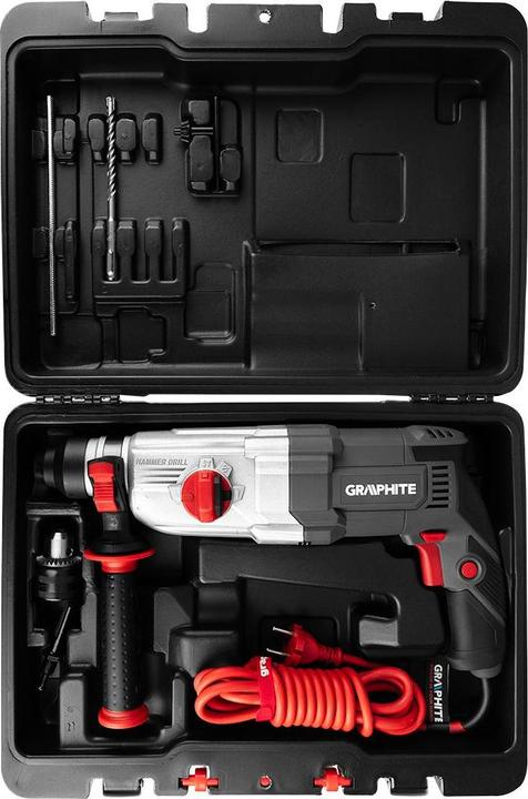 Produktbild No Name SDS+ 900W Bohrhammer Koffer (Netzbetrieb)