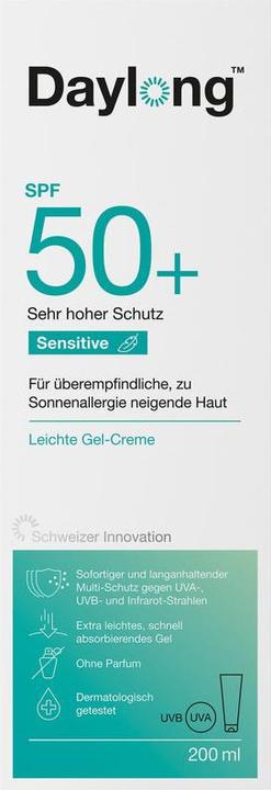 Immagine prodotto Daylong Crema gel sensibile (Crema solare, SPF 50+, 200 ml, 246 g)
