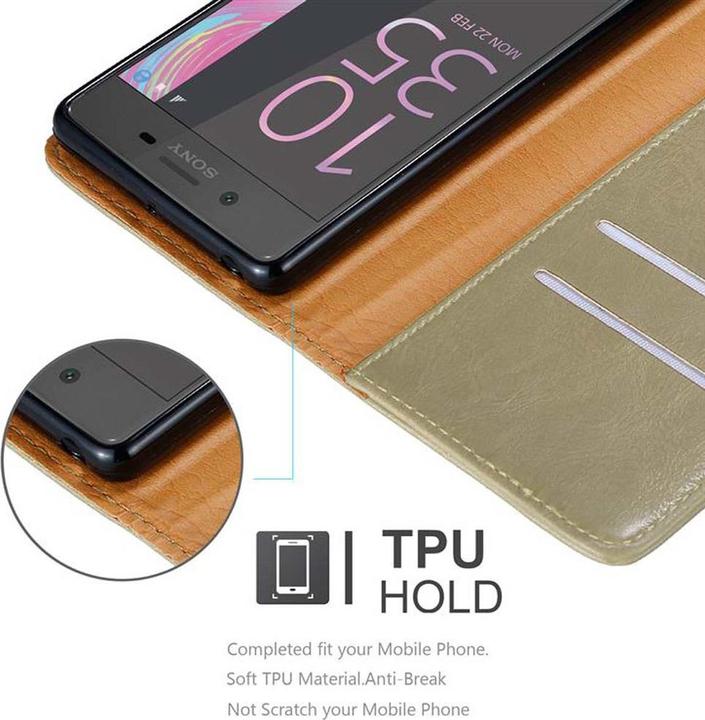 Productafbeelding Cadorabo Boek Luxe Omslag (Sony Xperia X)