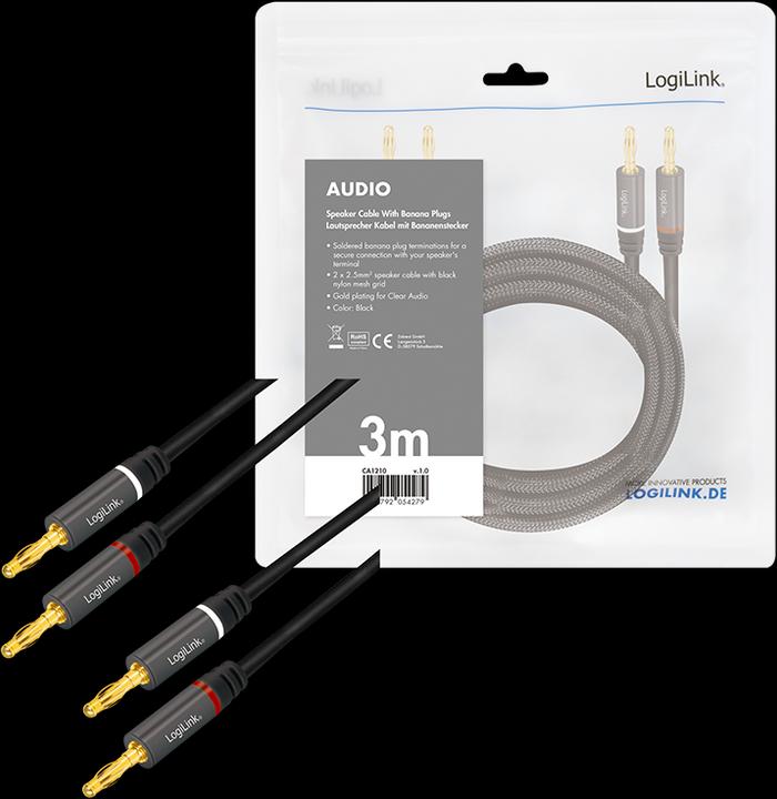 Produktbild LogiLink CA1210 (3 m, 2.50 mm²)