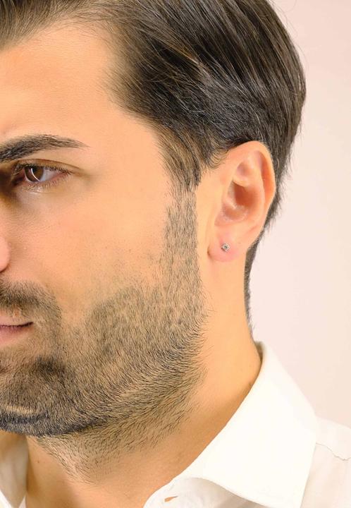 Image du produit Muau Boucles d'oreilles (Or blanc 750)